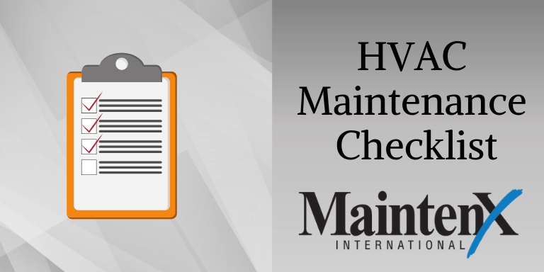 HVAC Maintenance Checklist — MaintenX